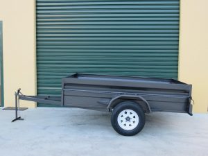 single axle medium duty box trailers for sale