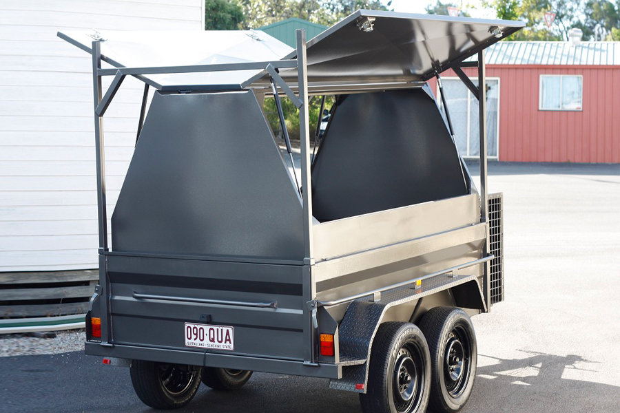 7x4 tandem axle tradesman trailer for sale sunshine coast