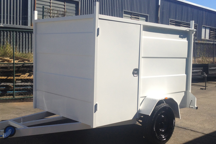 single axle enclosed trailers for sale sunshine coast